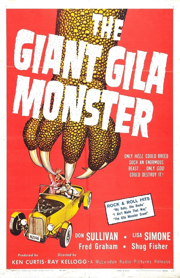 The Giant Gila Monster poster