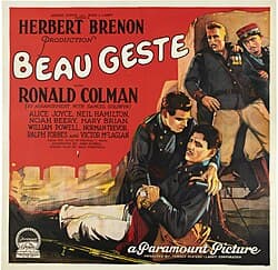 Beau Geste poster