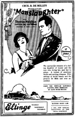 Manslaughter poster