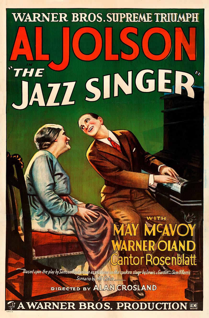 The Jazz Singer poster