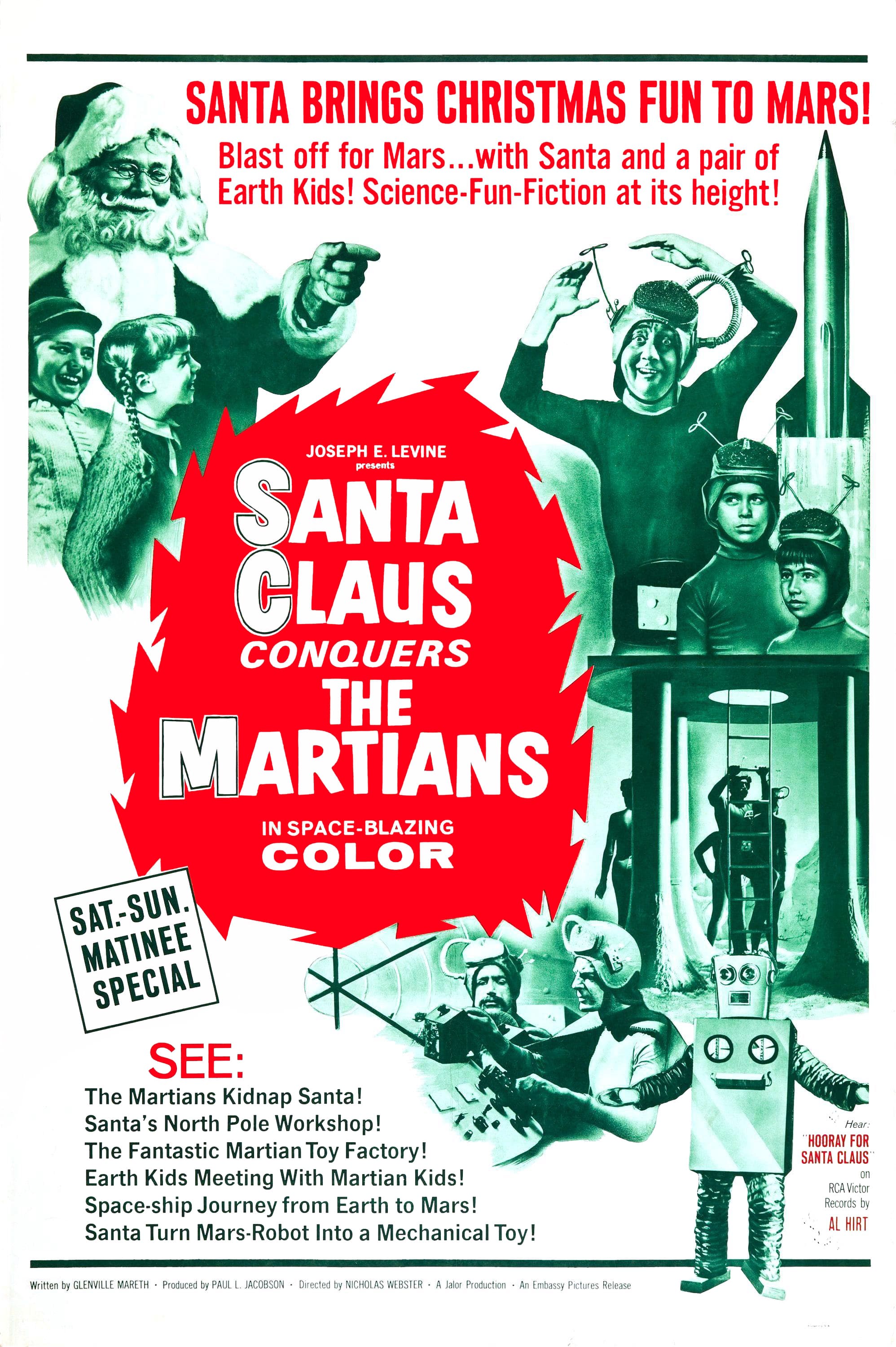 Santa Claus Conquers the Martians poster