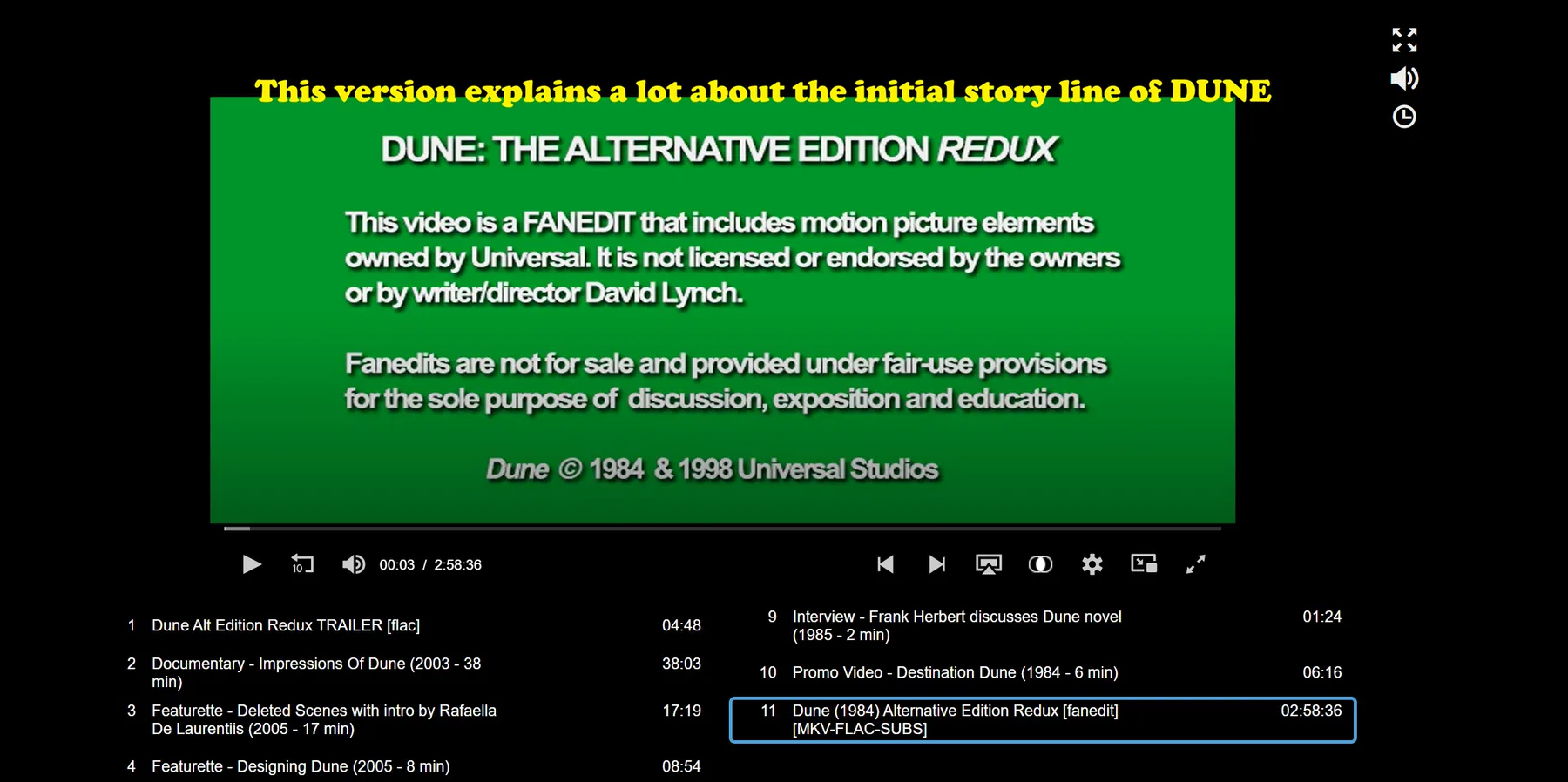 1984 Dune 3 hr