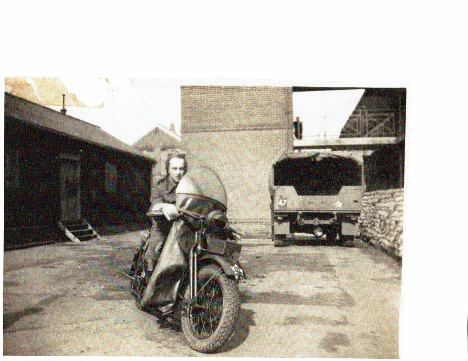 JW on one of the First Harley Liberators in 1941